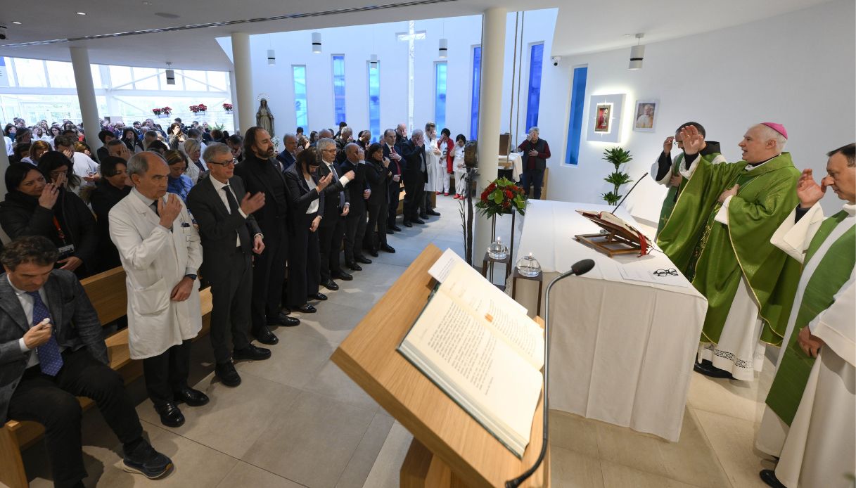 messa per papa francesco