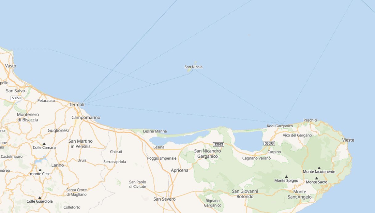 peschereccio gargano morto