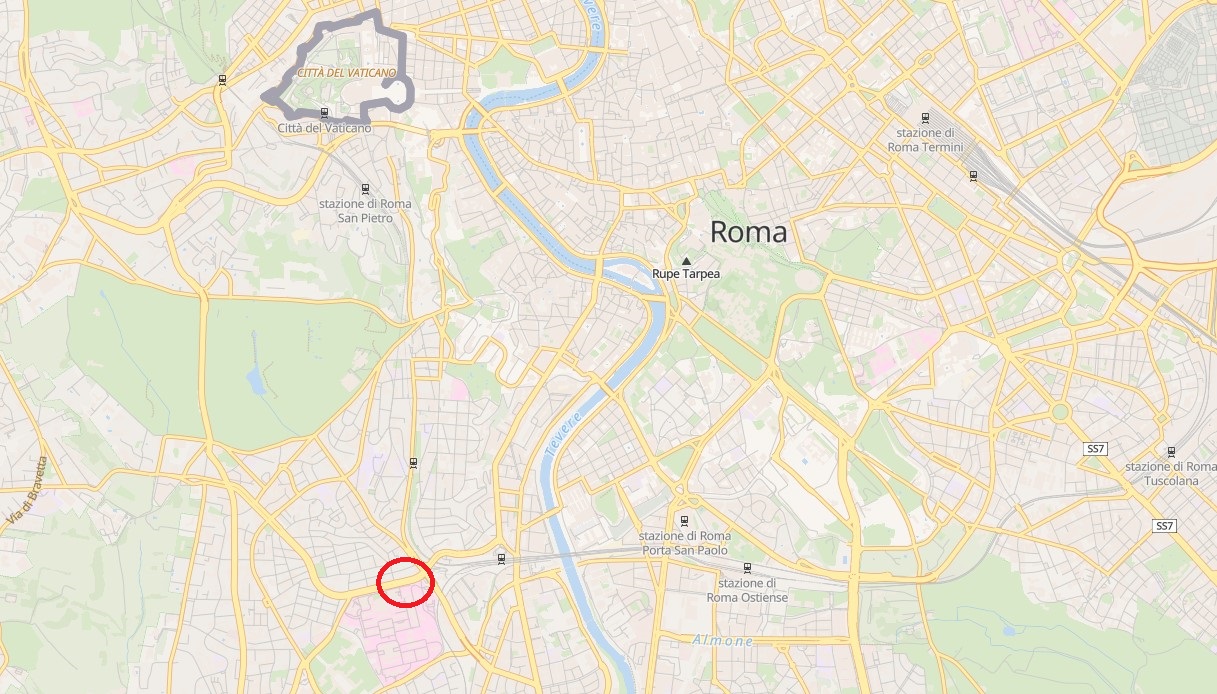 Incendio a Roma