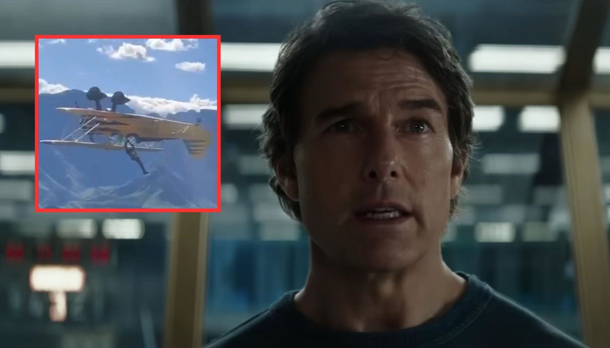 Tom Cruise appeso a un aereo che vola sottosopra: lo spettacolare video backstage di Mission Impossible 8