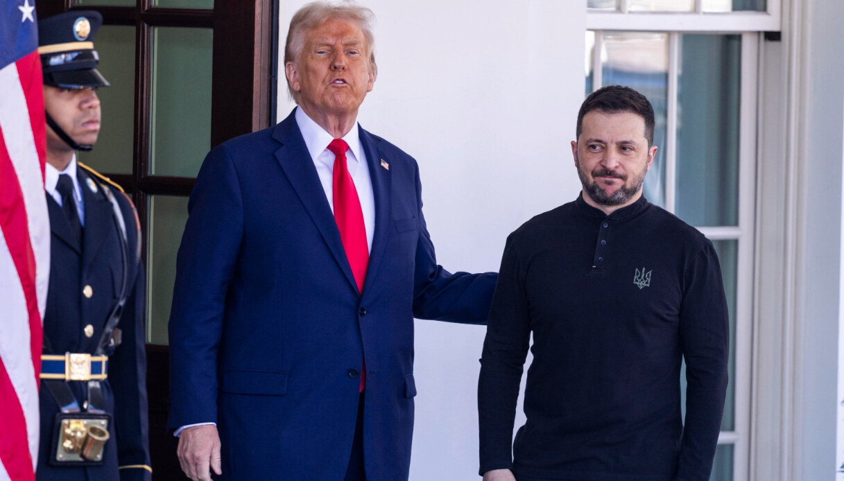 Trump e Zelensky alla Casa Bianca