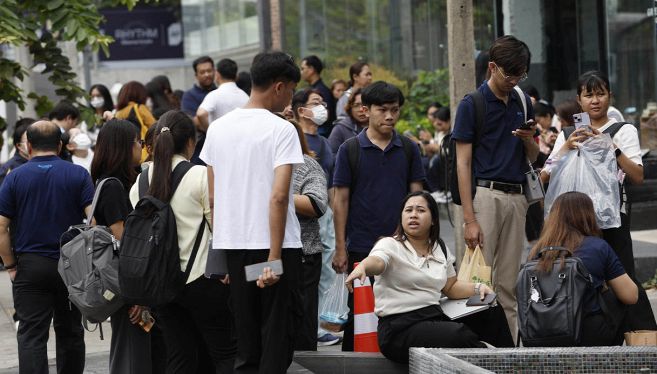 bangkok persone evacuate