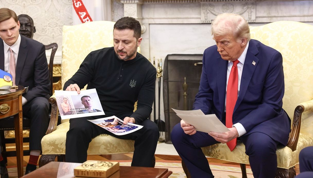 Trump e Zelensky alla Casa Bianca