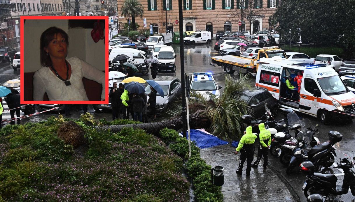 Francesca Testino morta schiacciata dalla palma a Genova in piazza Paolo Da Novi, chi era la 57enne