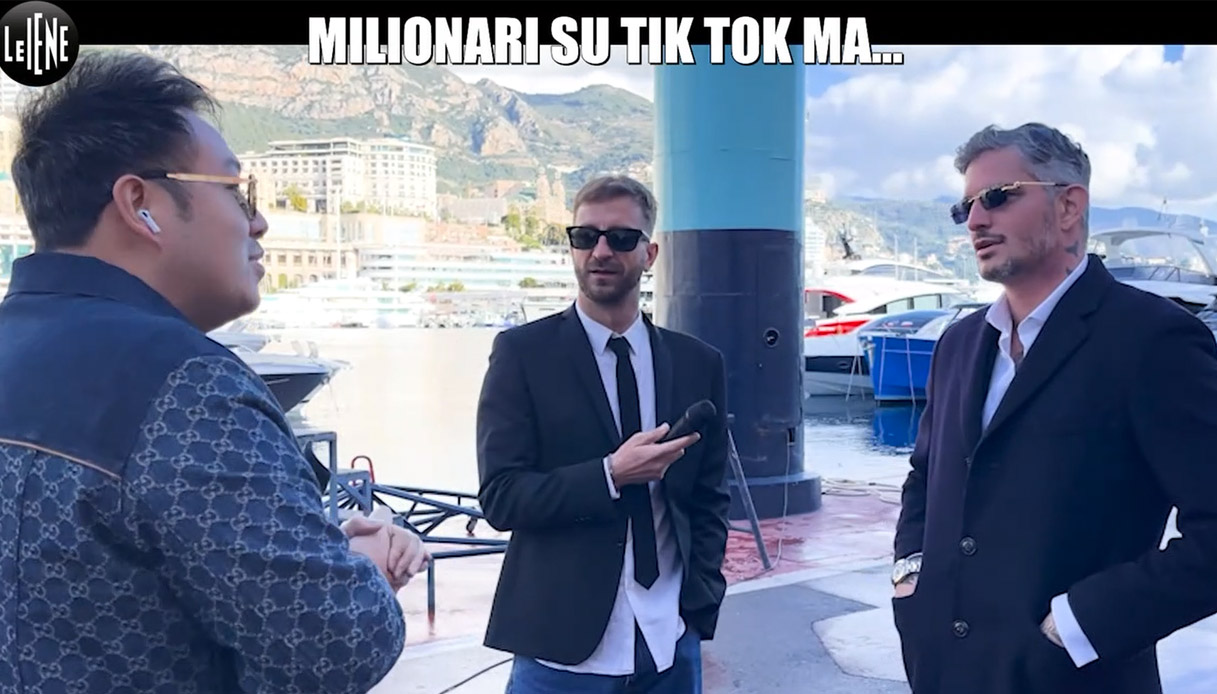 Finti milionari su TikTok smascherati a Le Iene, le storie assurde di Ferdinando Lorenzotti e Gianluca Xu