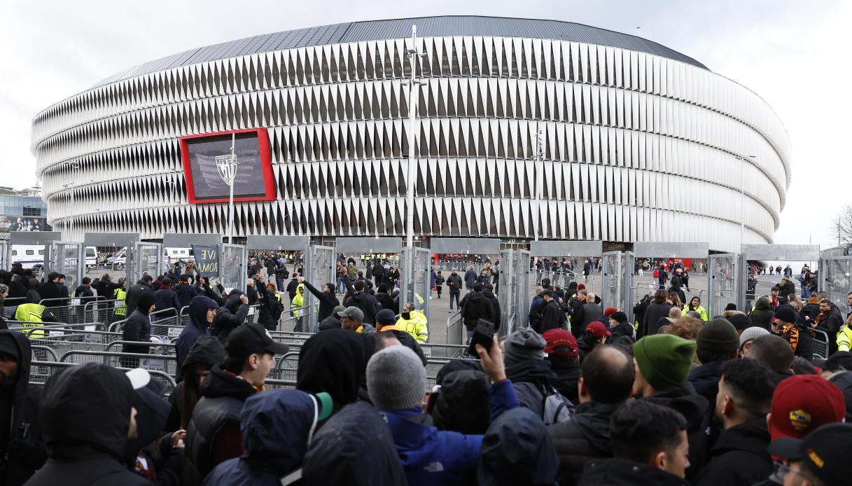 athletic bilbao roma tifosi