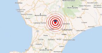 Terremoto provincia Catanzaro