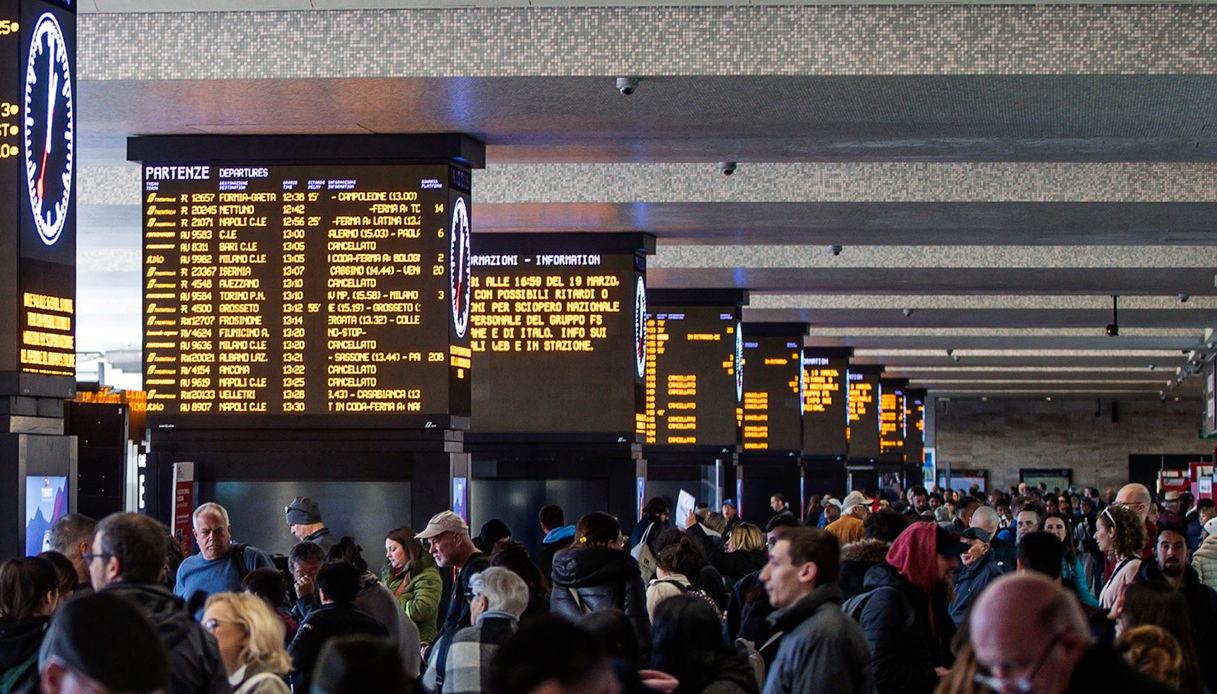 Treni stazione Termini