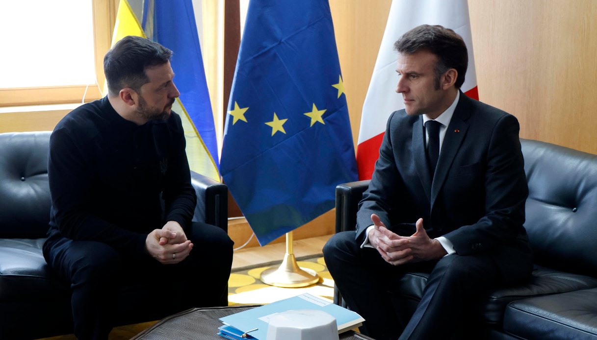 Zelensky e Macron