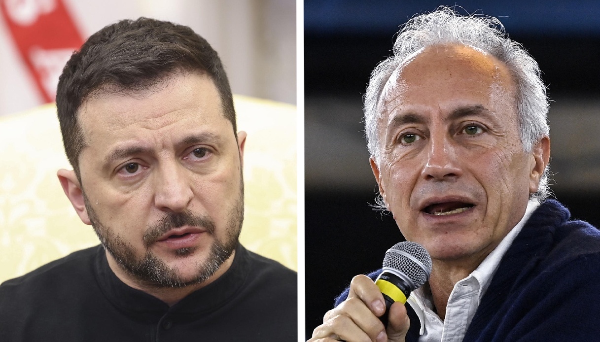 Travaglio attacca Zelensky dopo lo scontro con Trump e cita Lucio Corsi a Sanremo: "Voleva essere un duro"