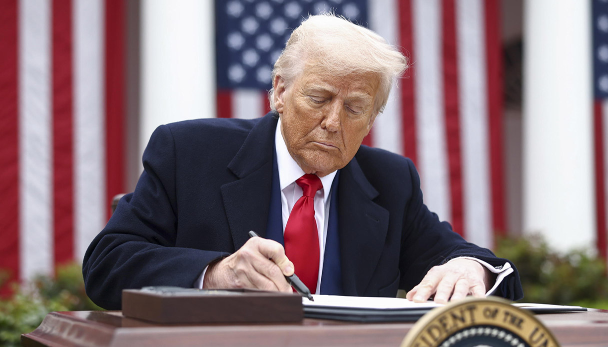 donald trump giardino delle rose