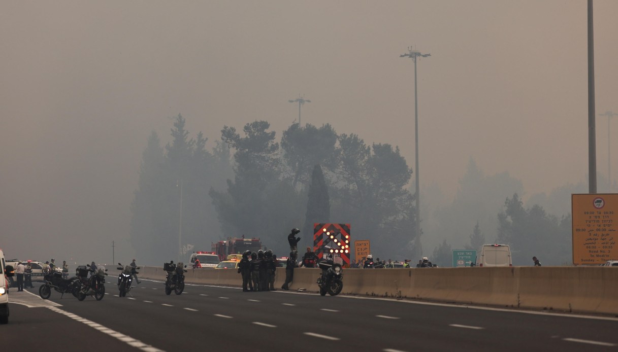 incendi gerusalemme