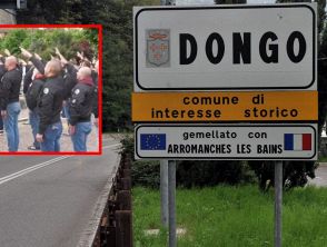 Omaggi a Mussolini e saluto romano a Dongo sul lago di Como: la risposta dell'Anpi ai neofascisti