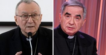 Parolin Becciu Conclave Papa Francesco