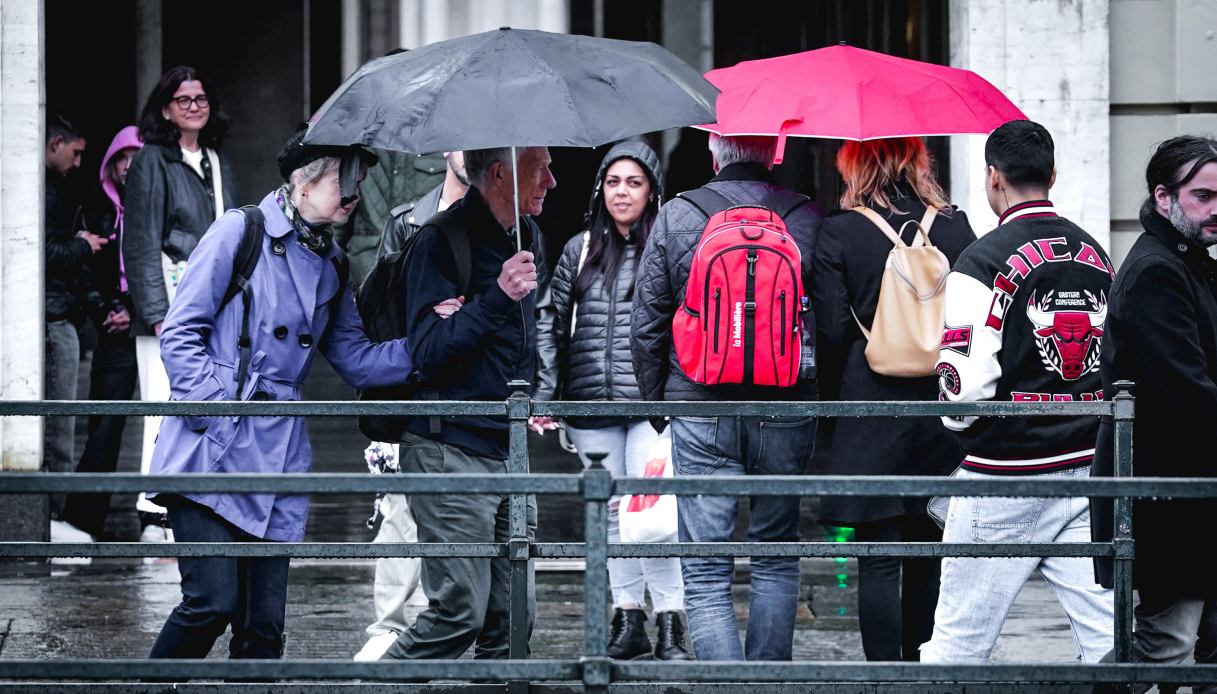 Pioggia a Torino