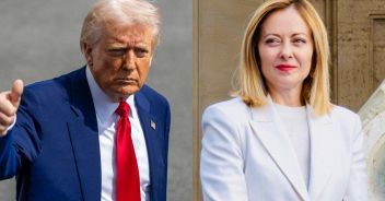 Donald Trump e Giorgia Meloni