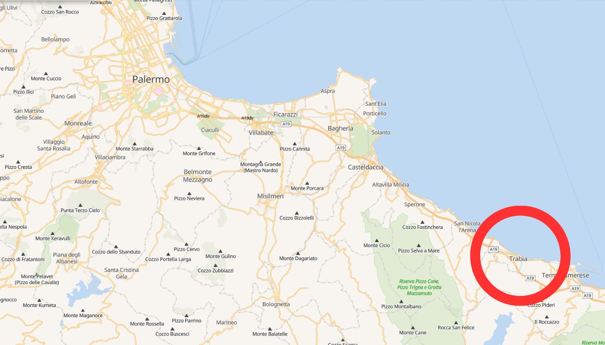 ciclone Trabia Sicilia