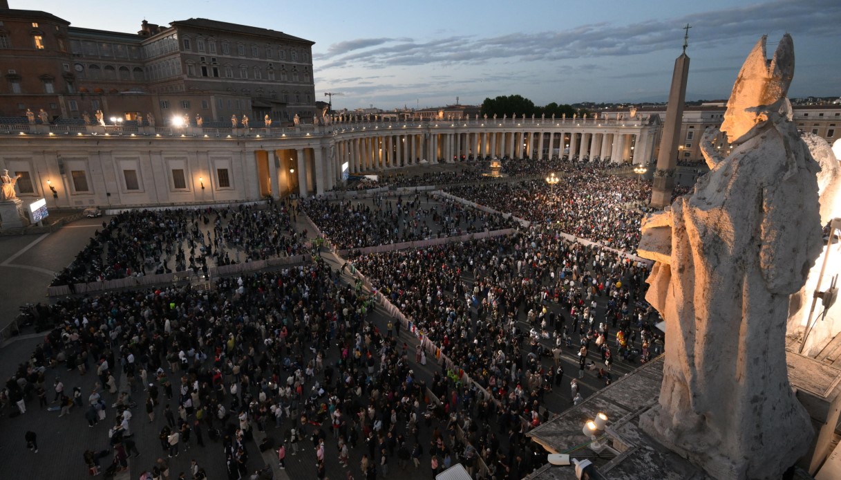 piazza San Pietro Conclave
