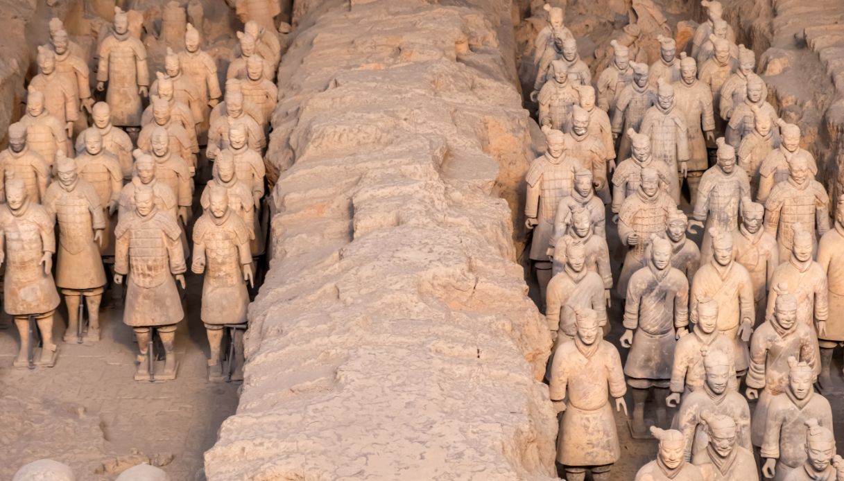 Esercito terracotta unesco cina turista