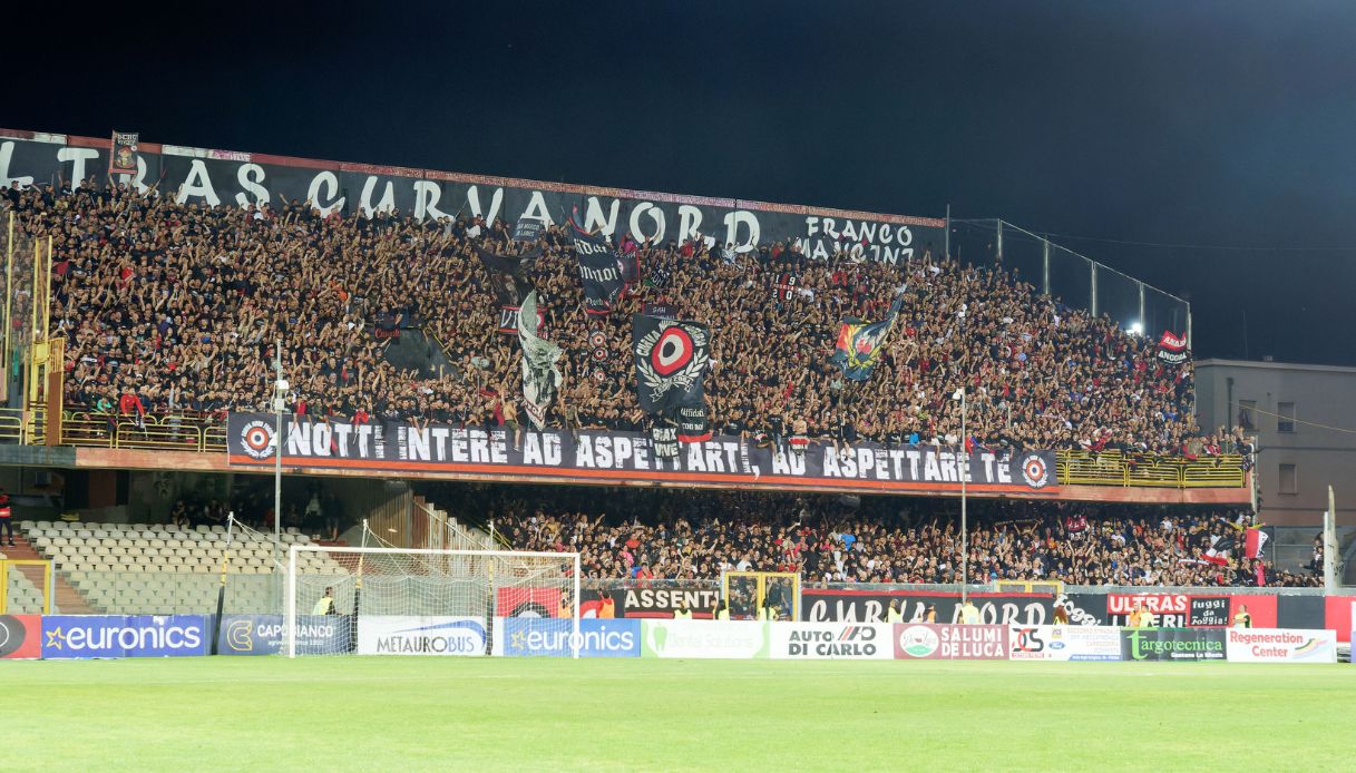 I tifosi del Foggia calcio