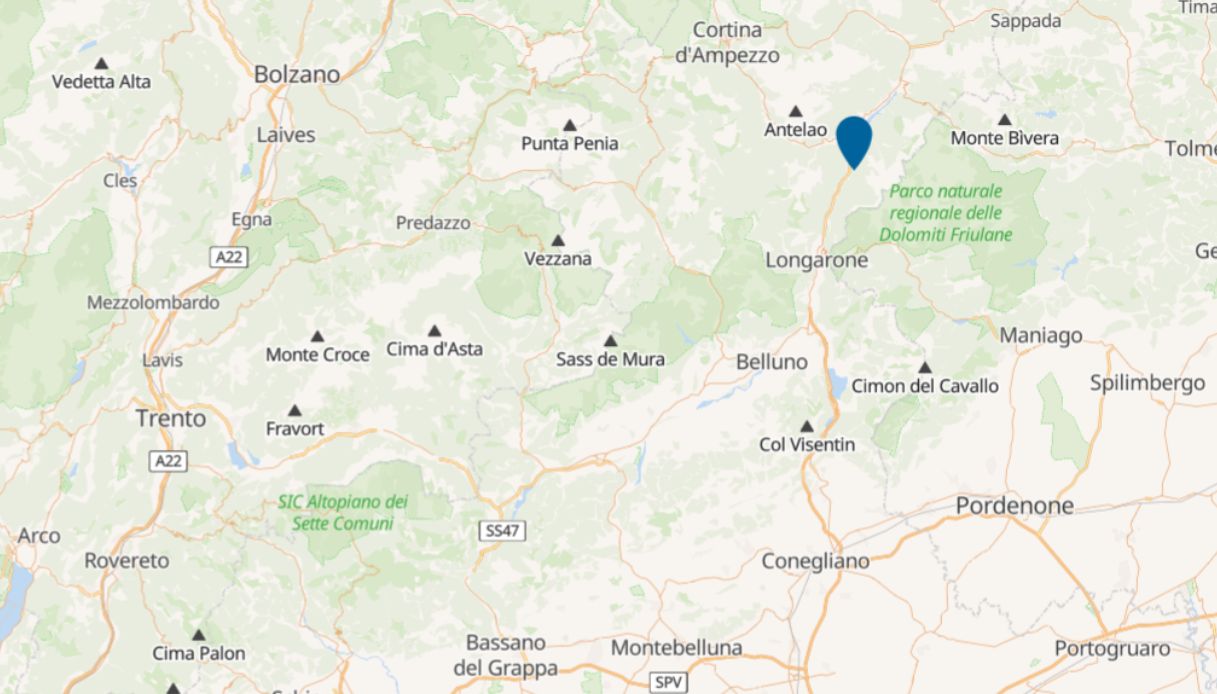 incidente perarolo di cadore