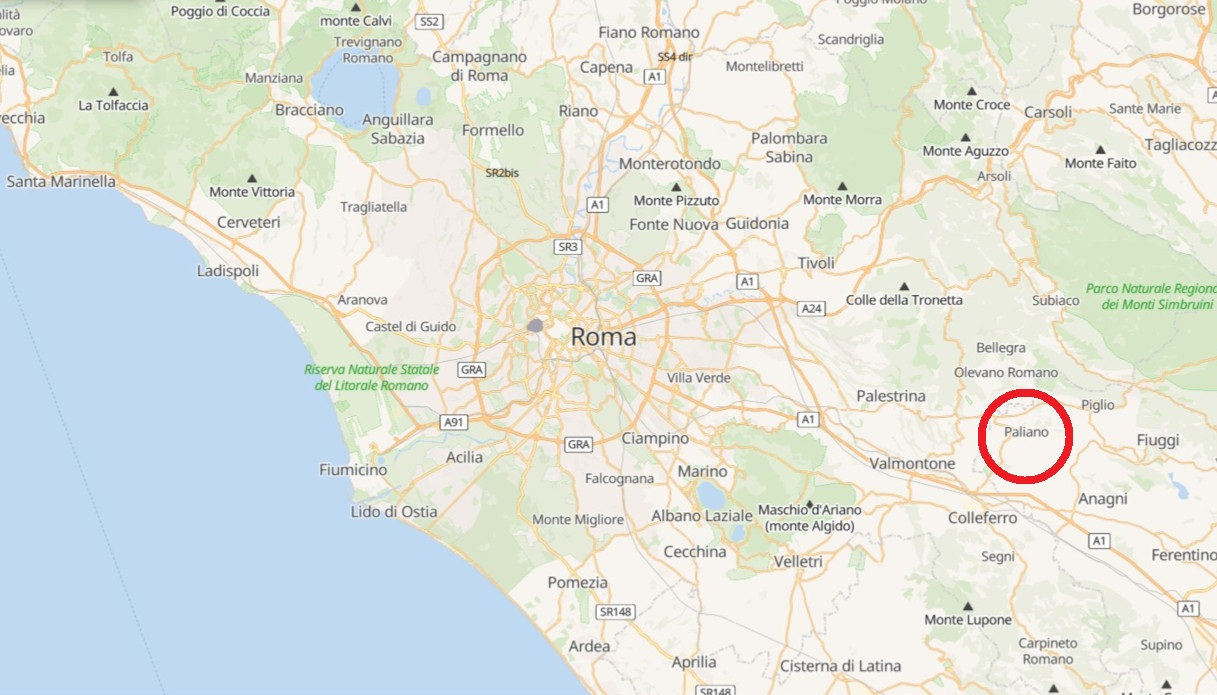scarica elettrica paliano operaio