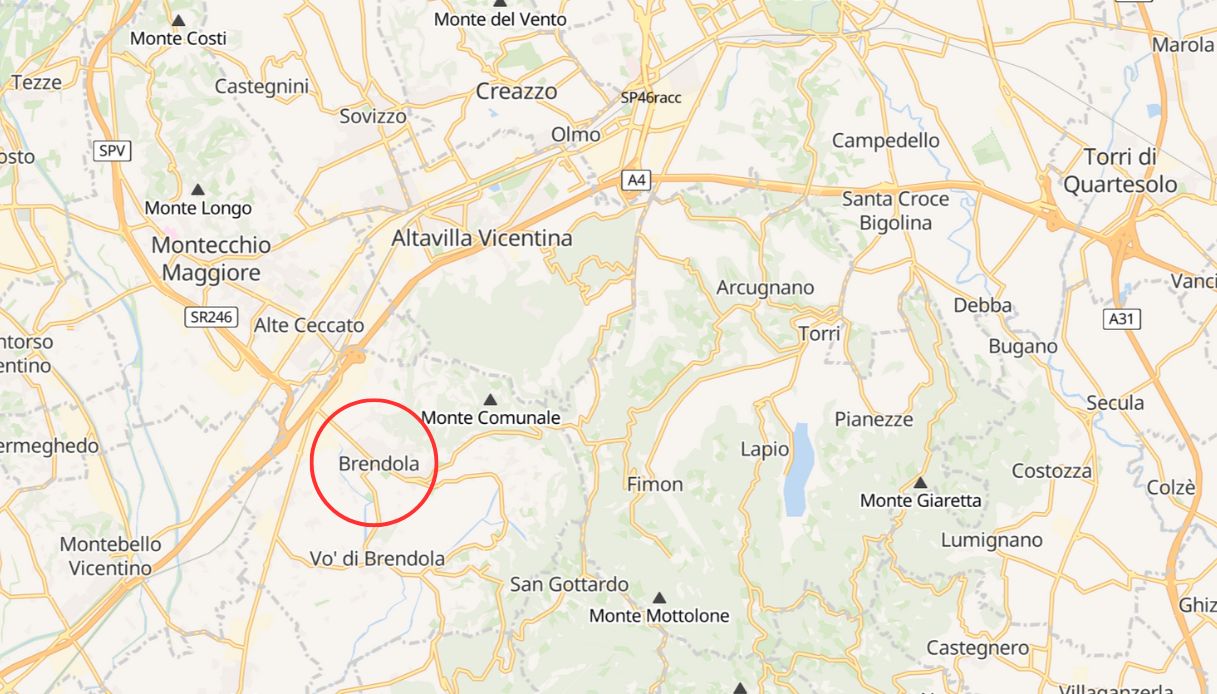 Raffaele Galano Aristoncavi Brendola risucchiato