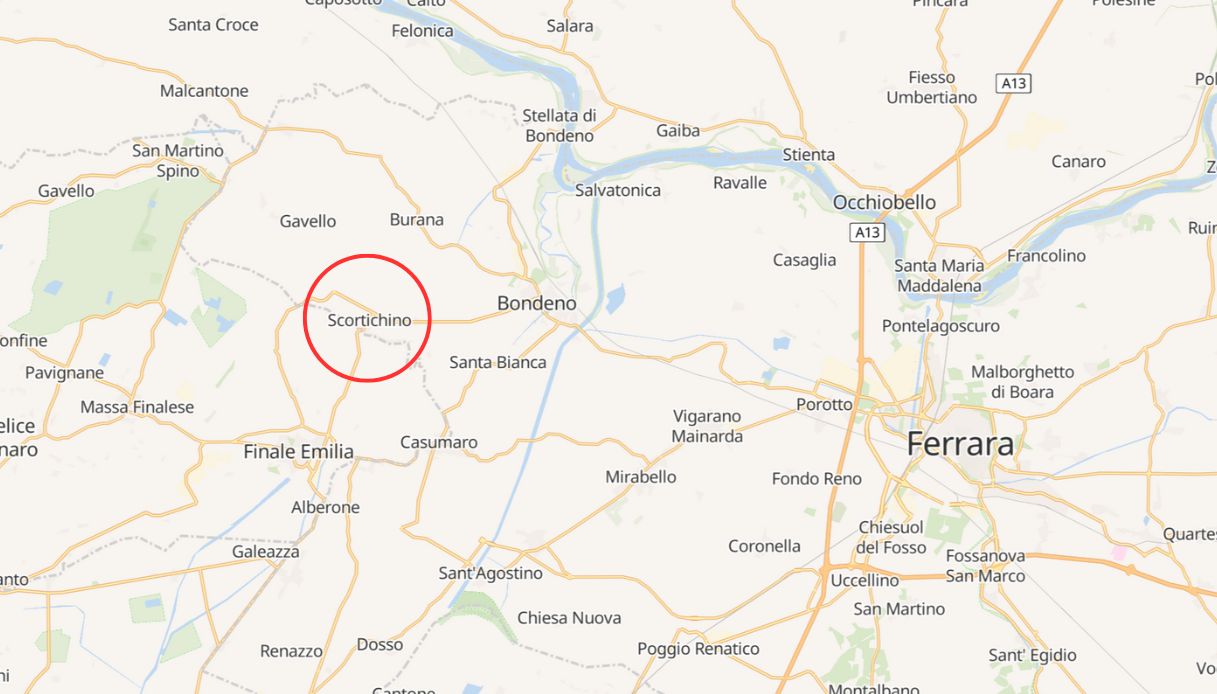 scortichino ferrara pensione cadavere