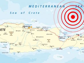 Terremoto nell'Egeo al largo di Creta di magnitudo 5.9, ipocentro a 84 km: è stato sentito anche in Israele
