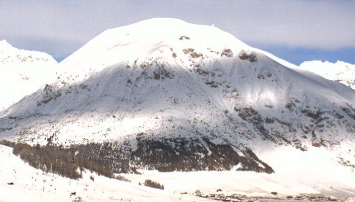 Cima innevata