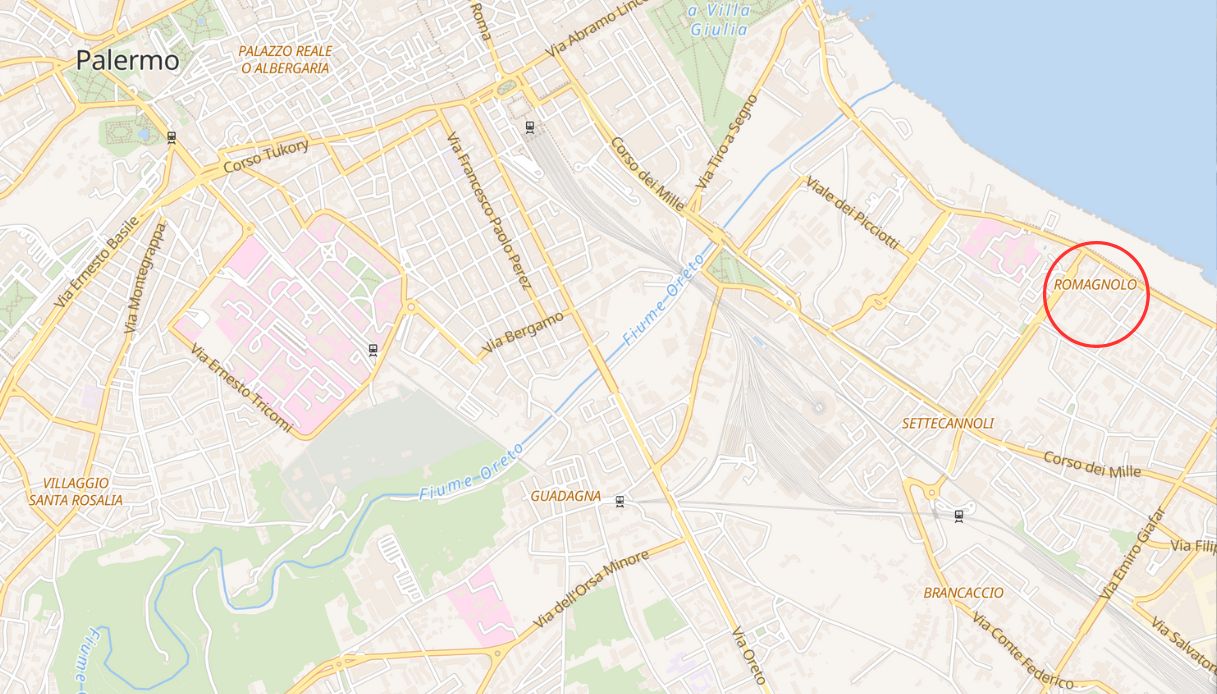 viale dei picciotti omicidio palermo clochard