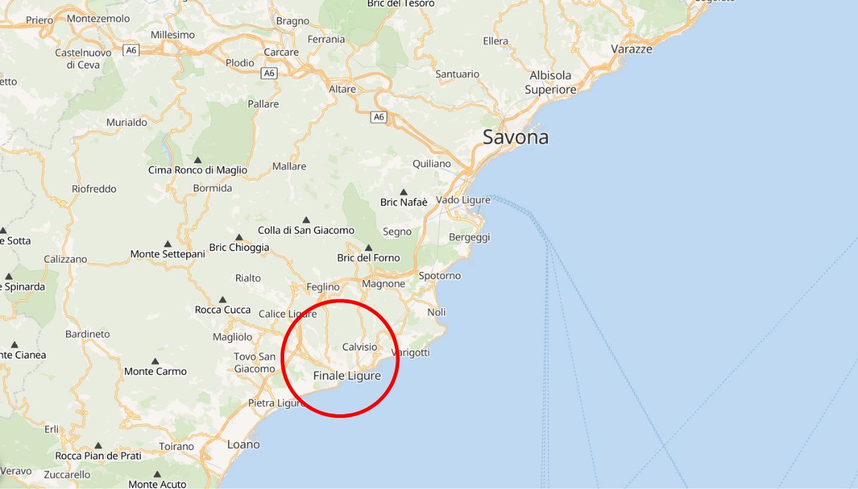 video maltempo Finale Ligure Pora torrente