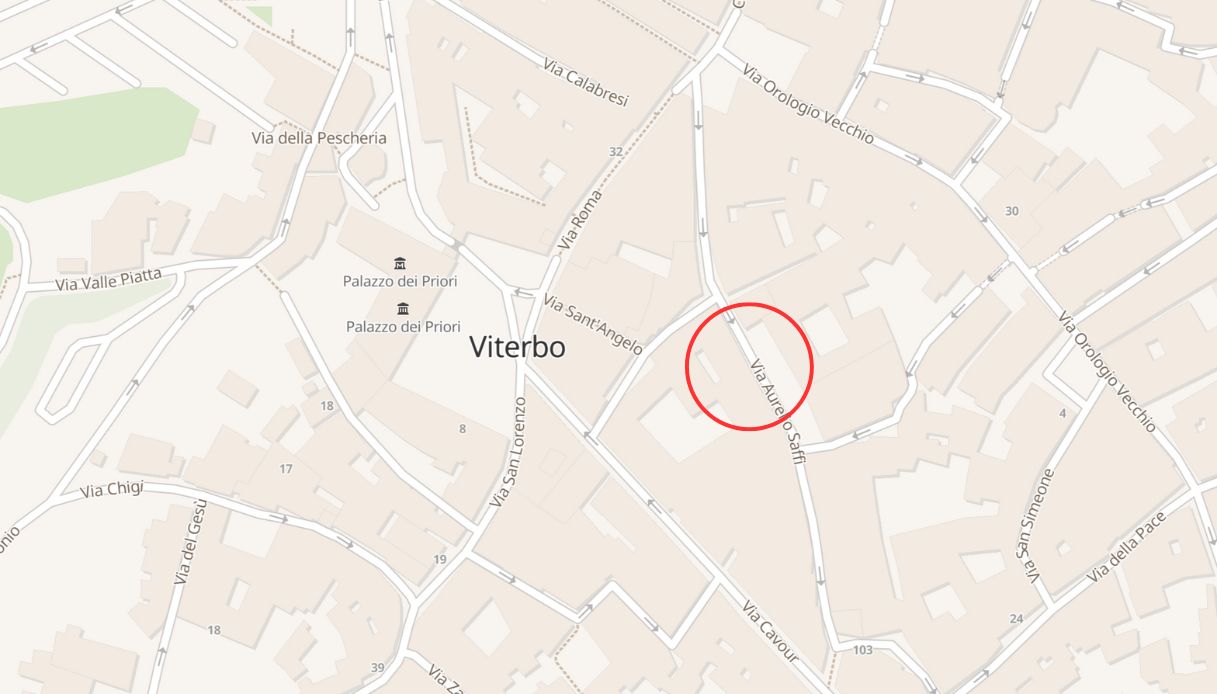 viterbo bimbo abbandonato