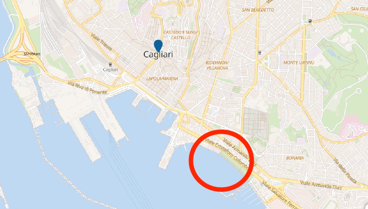 Cadavere in acqua al porto turistico di Su Siccu a Cagliari