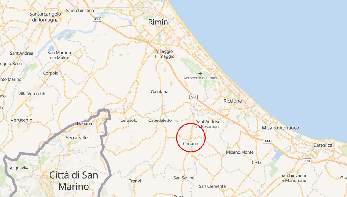 coriano rimini inceneritore incendio