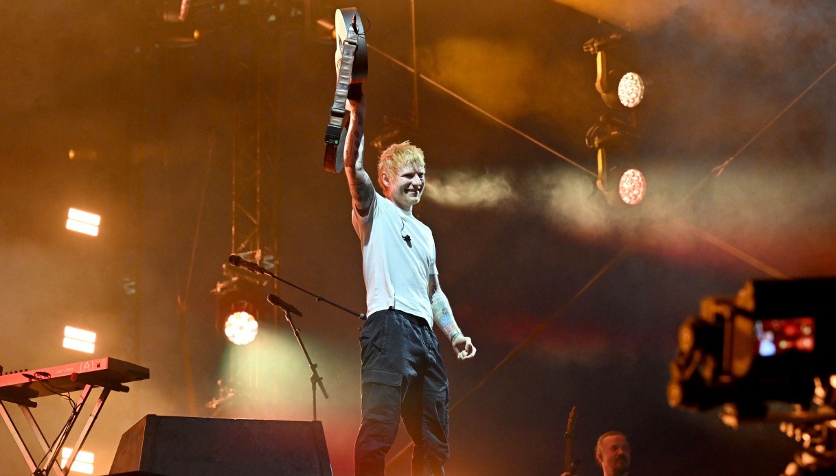Ed Sheeran in concerto a Liverpool