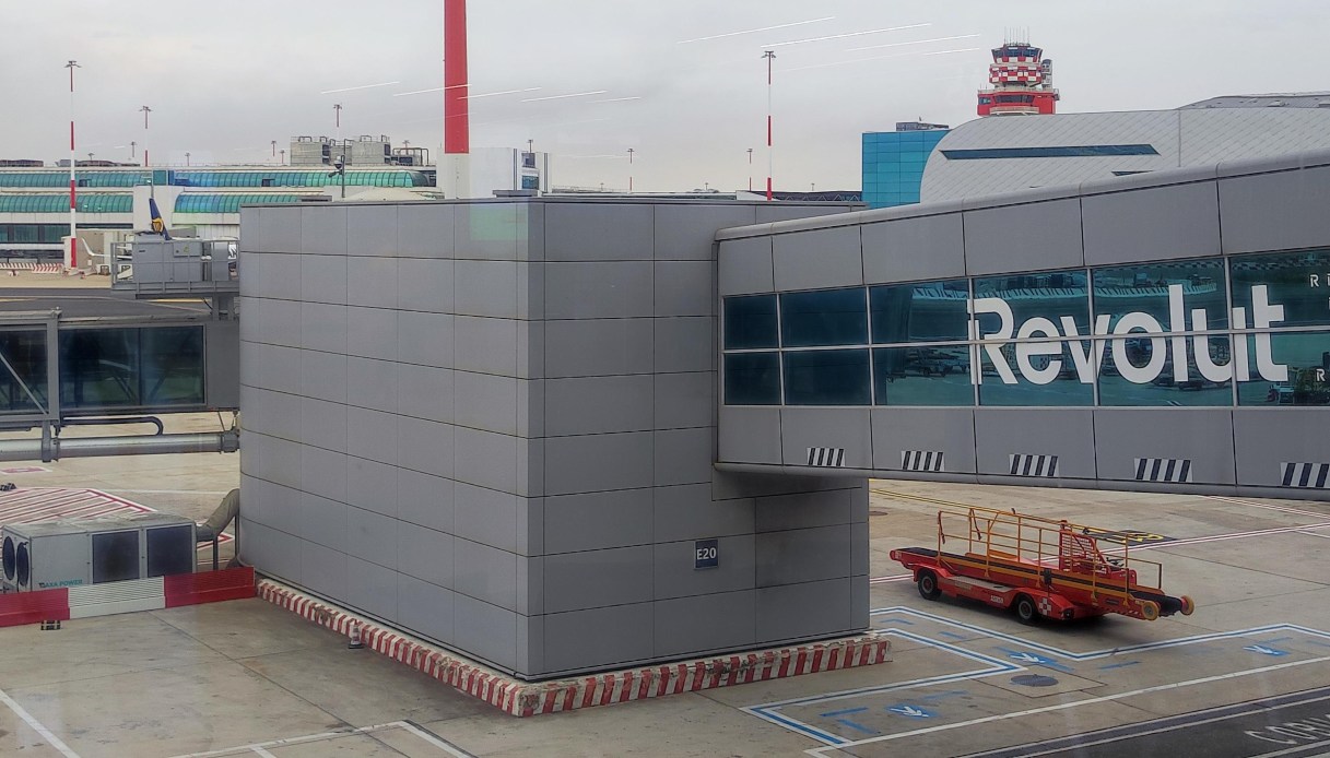 Fiumicino aeroporto incendio