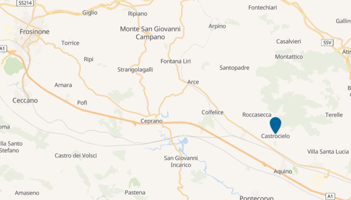 incidente castrocielo frosinone