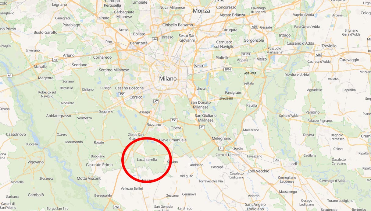 Lacchiarella in provincia di Milano