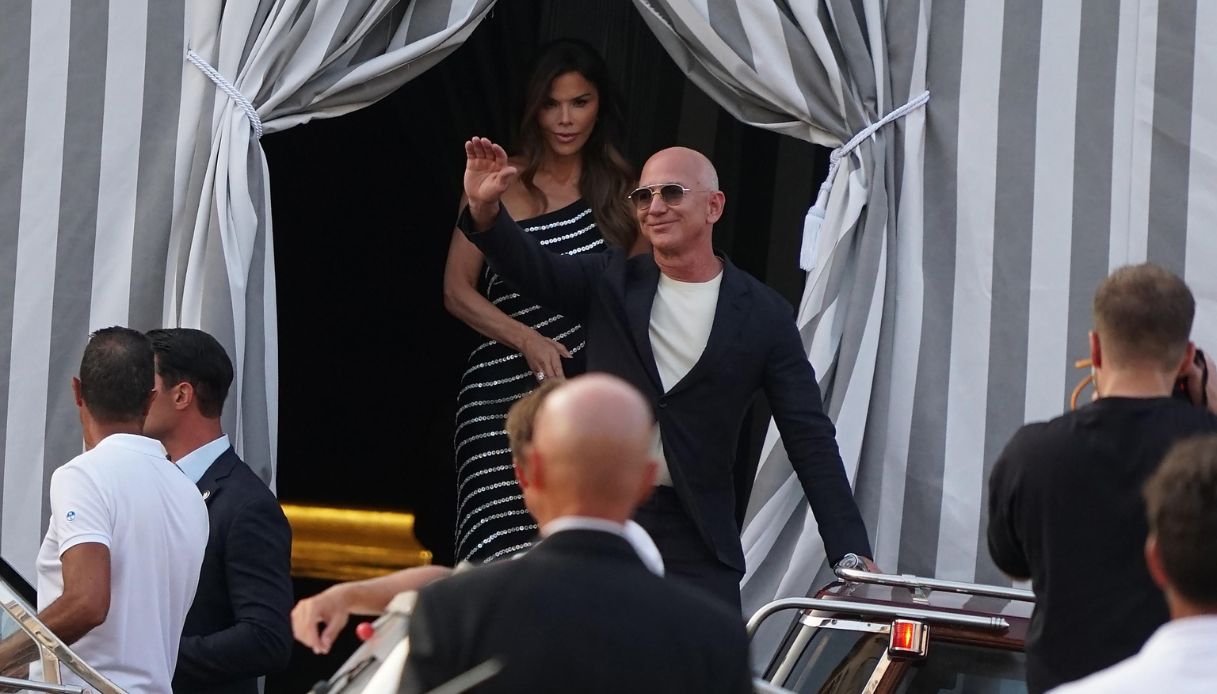 matrimonio bezos venezia