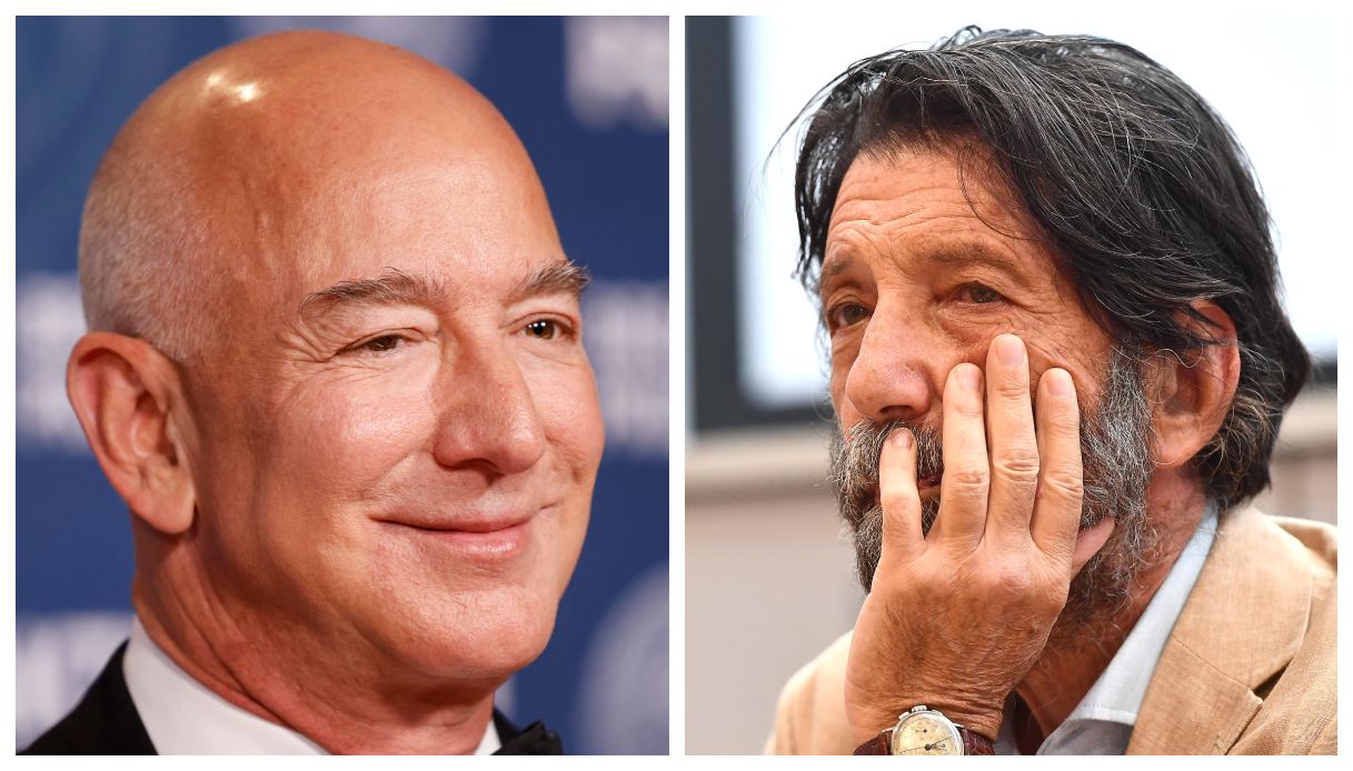 Matrimonio di Jeff Bezos a Venezia, la stoccata di Massimo Cacciari sulle donazioni di "Mr Amazon" Matrimonio di Jeff Bezos a Venezia, la stoccata di Massimo Cacciari sulle donazioni di "Mr Amazon"