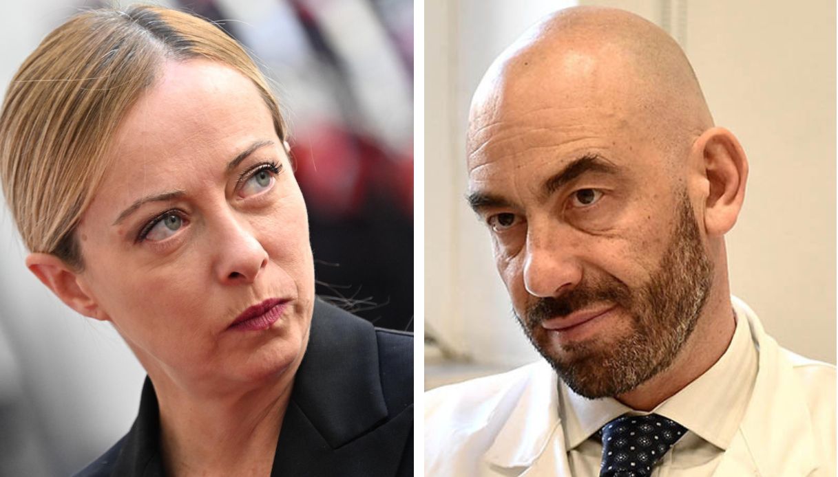 Frecciata di Matteo Bassetti dopo le minacce alla figlia di Giorgia Meloni: "I medici le ricevono da 4 anni" Frecciata di Matteo Bassetti dopo le minacce alla figlia di Giorgia Meloni: "I medici le ricevono da 4 anni"