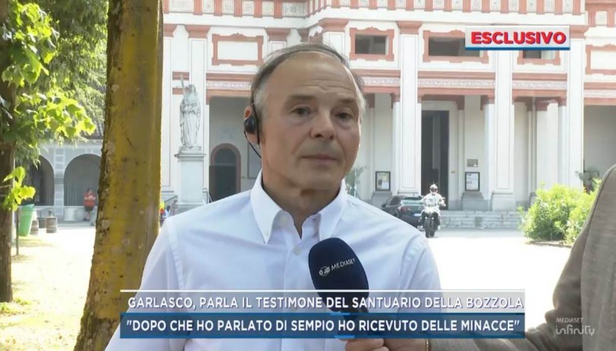 Garlasco, Andrea Sempio visto al Santuario della Bozzola dal testimone di Maurizio: minacce dopo il racconto Garlasco, Andrea Sempio visto al Santuario della Bozzola dal testimone di Maurizio: minacce dopo il racconto