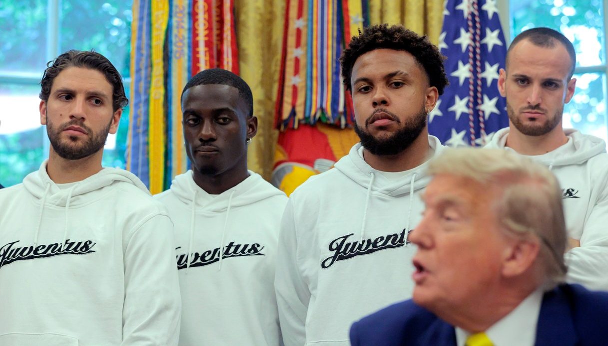 weah da trump con la juve rivela che non avevamo scelta mckennie defin236 il presidente ignorante razzista