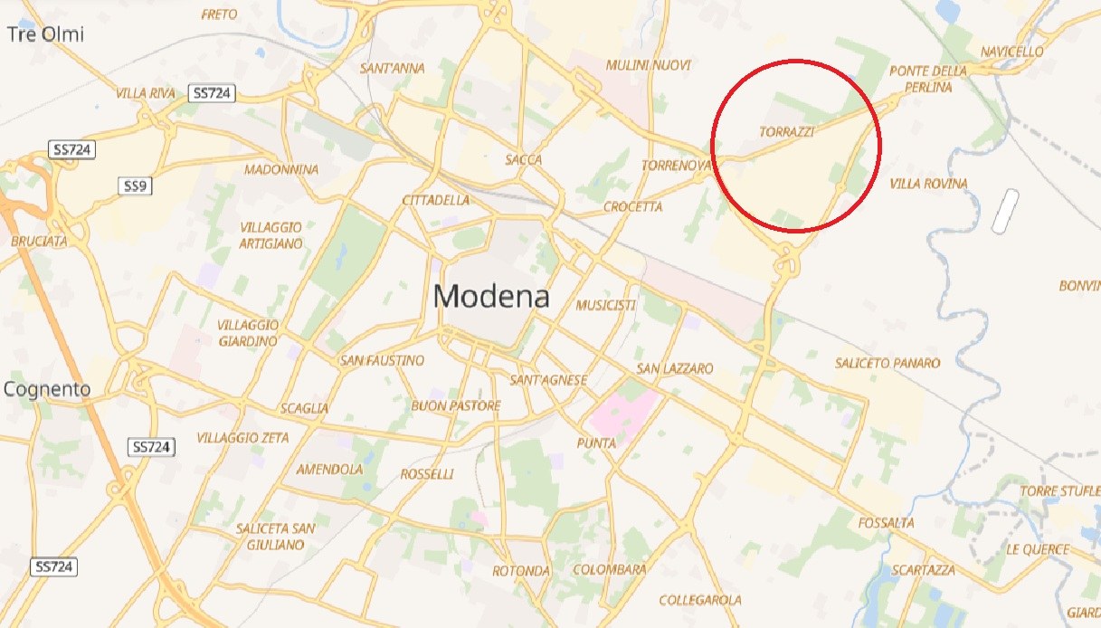 Modena, quartiere Torrazzi: trovato un cadavere