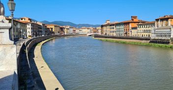 pisa cadavere arno
