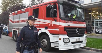 Vigile del fuoco aggredito Palermo