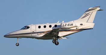 Un beechcraft come l'aereo precipitato a Londra