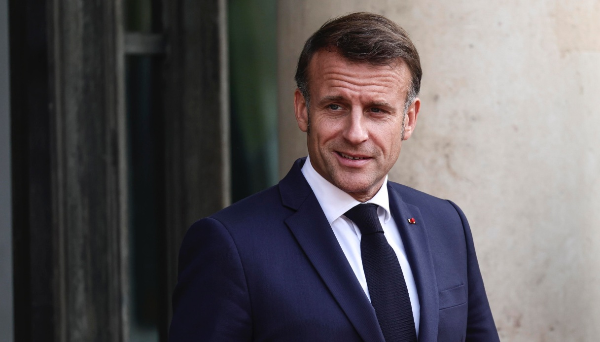 Il presidente francese Emmanuel Macron