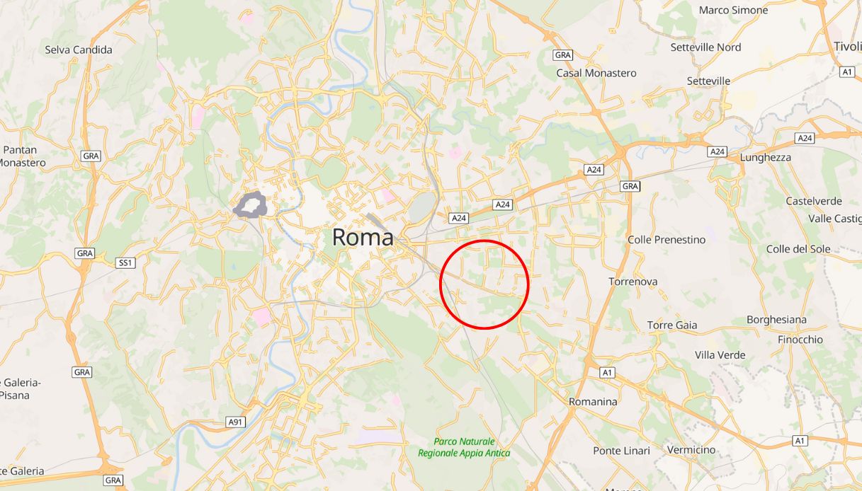 cadavere donna roma mandrione